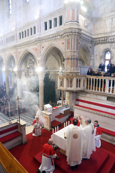 Biskup Rogić u katedrali predvodio misu zahvalnicu