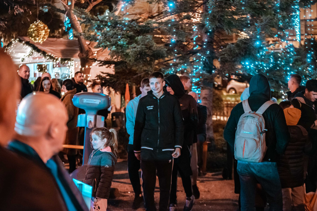 Šibenčani Novu godinu dočekali na dvije pozornice