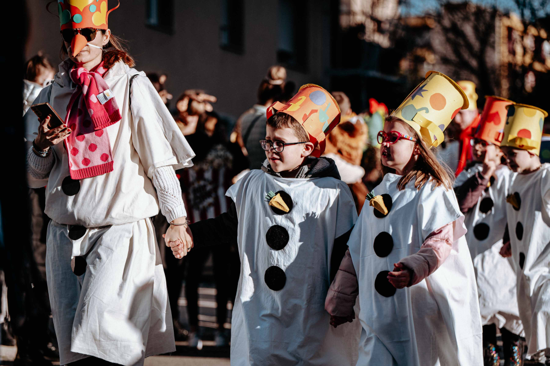 Maškarana povorka prošla kroz grad (1. dio): Najbolja maska Lego, najprovokativnija Oko sokolovo  