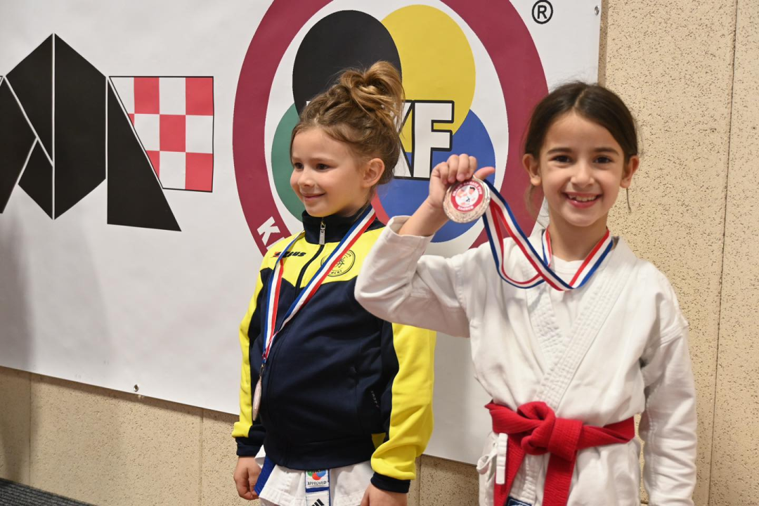  Karate klub Okit Vodice drugi najbolji klub turnira 'Grand karate fun' u Zagrebu