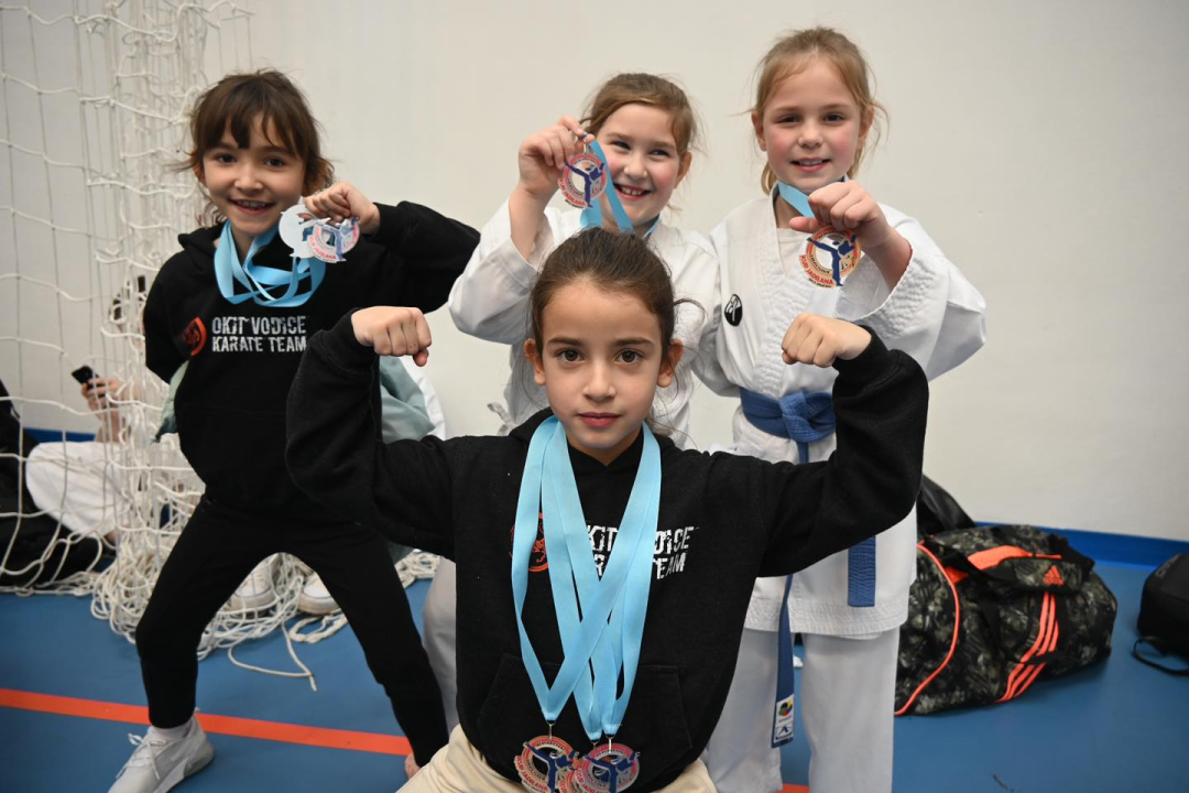 Vodički karataši vraćaju se kući sa 41 medaljom