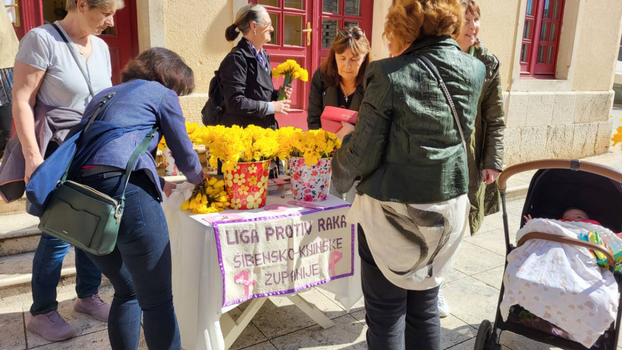 Liga protiv raka Šibensko-kninske županije obilježava Dan narcisa