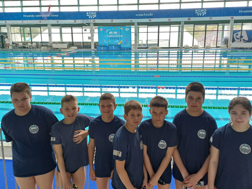 Mislav Badurina, Mate Džepina i Petar Stegić sjajni na plivačkom mitingu u Zagrebu