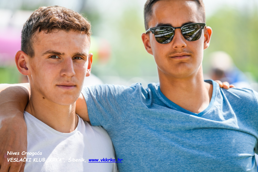 Veslačima Krke na jakoj međunarodnoj regati u Zagrebu zlato, srebro i tri bronce