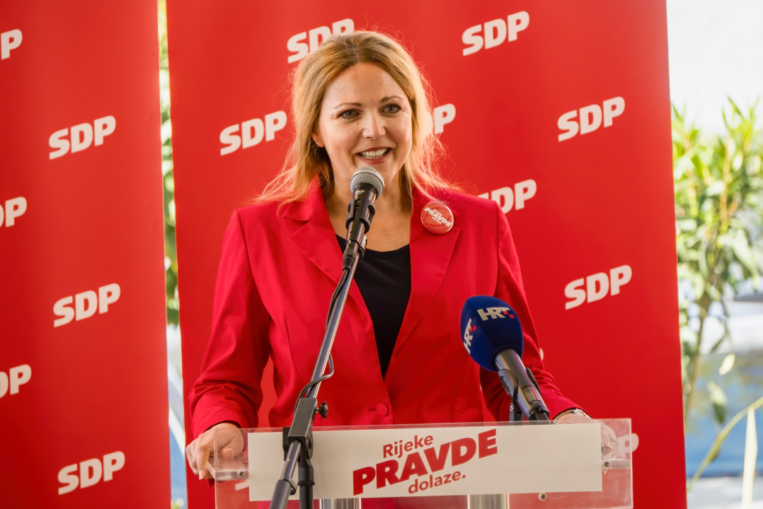 Rijeke pravde u Šibeniku: 'U srijedu HDZ šaljemo daleko od naših novaca, daleko od krađe. Ne trebaju Hrvatskoj ni Orban ni Vučić'