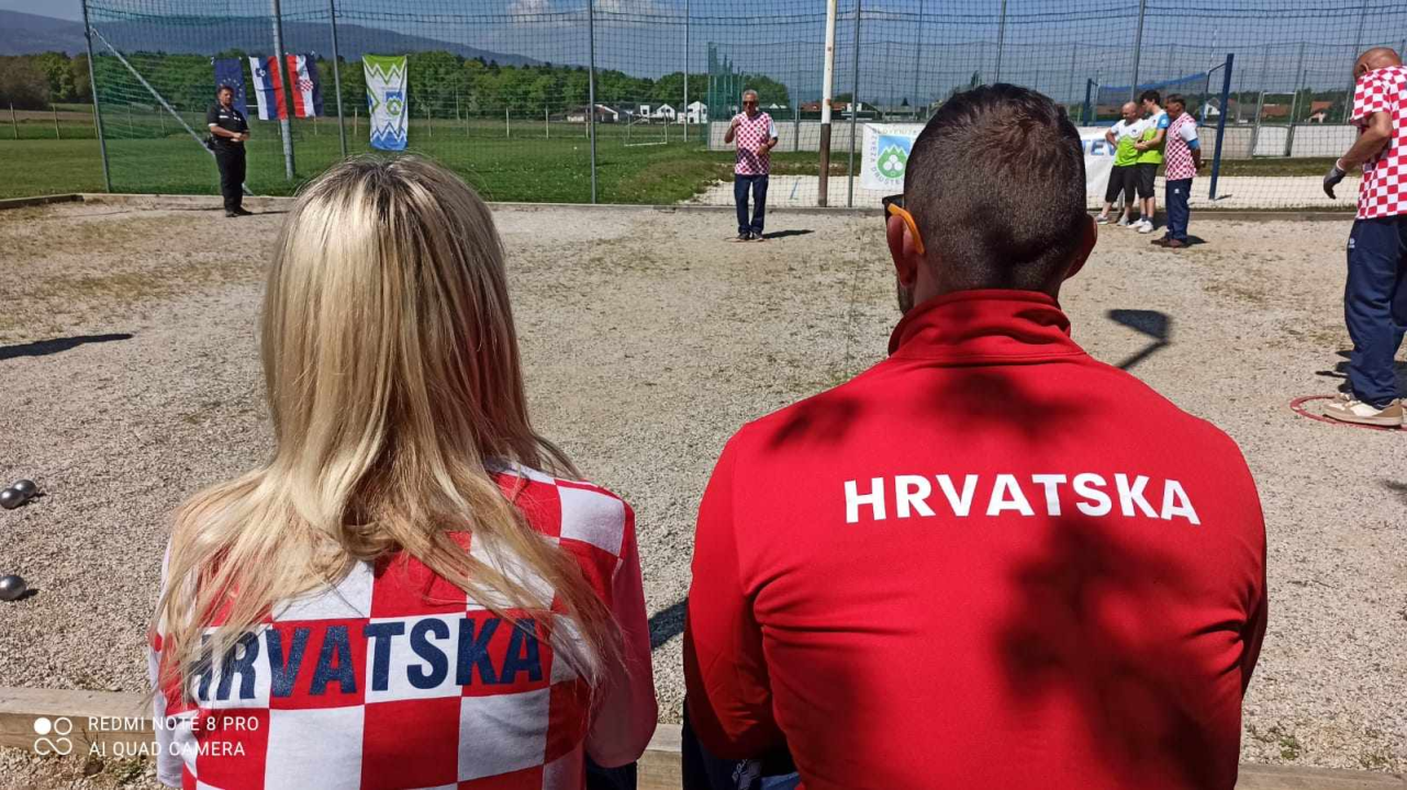 Hrvatske petanka reprezentacije 'odradila' prvi službeni nastup