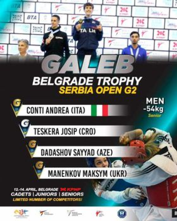 Josip Teskera srebrom u Beogradu osigurao Europsko prvenstvo, Nika Dodik također srebrna