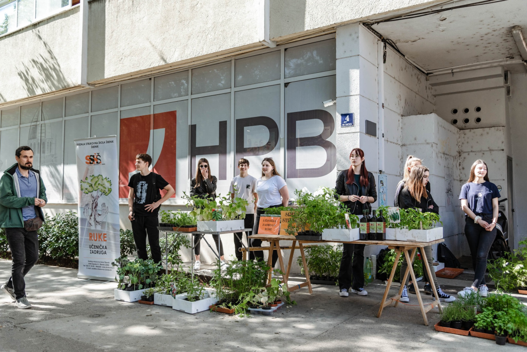 Još sutra će učenici Srednje strukovne škole u Šibeniku prodavati sadnice začinskog bilja i povrća