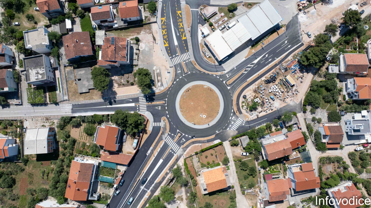 Otvoren za promet novi rotor kod pumpe u Vodicama