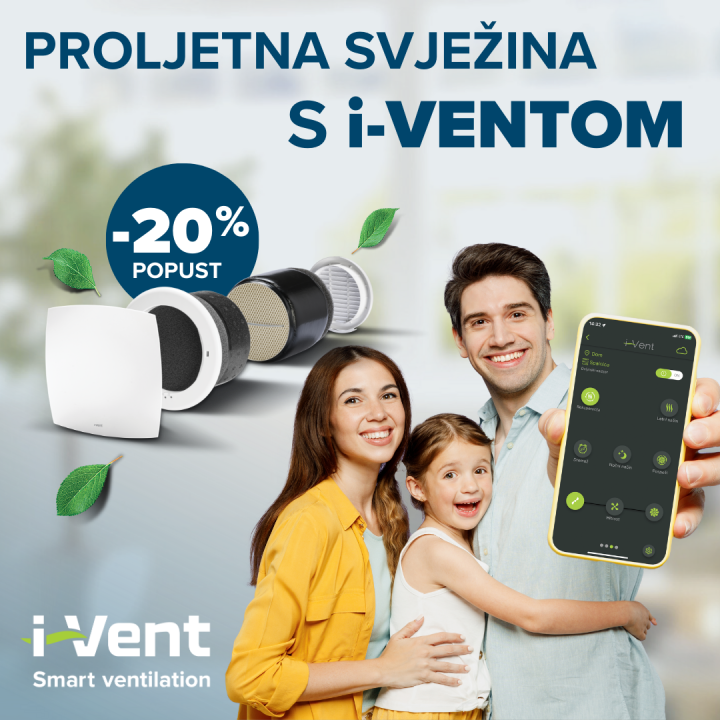 Neka proljetna svježina zavlada vašim domom uz ventilacijski sustav!