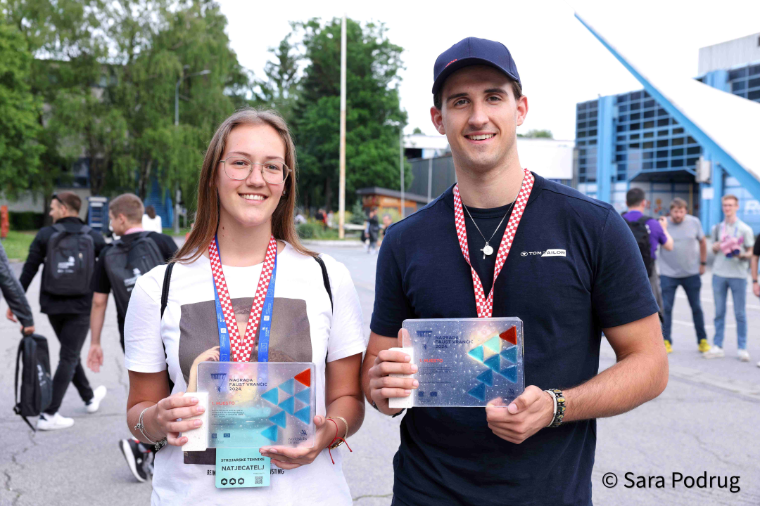 'Zlatni maturanti': Ema i Dino najbolji u Hrvatskoj na državnom natjecanju strukovnih škola