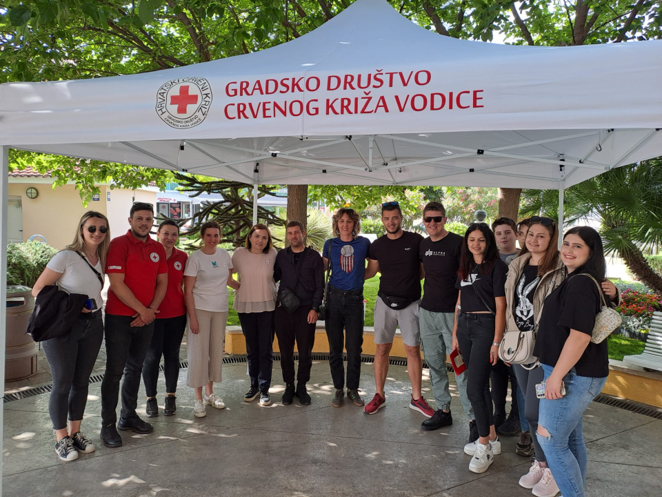 Akcija upisa u Hrvatski registar dobrovoljnih darivatelja krvotvornih matičnih stanica u Vodicama