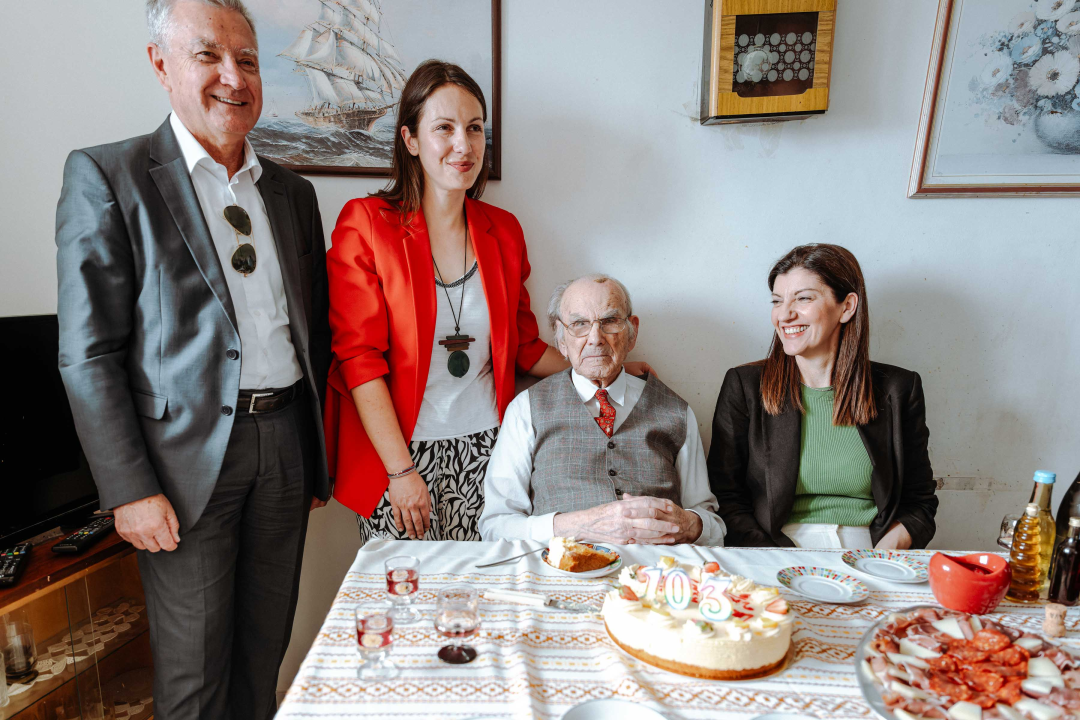 Posljednji zlarinski koraljar proslavio 103. rođendan: ‘Dobra hrana, zdravlje prostate i žene su ključ za dug život’