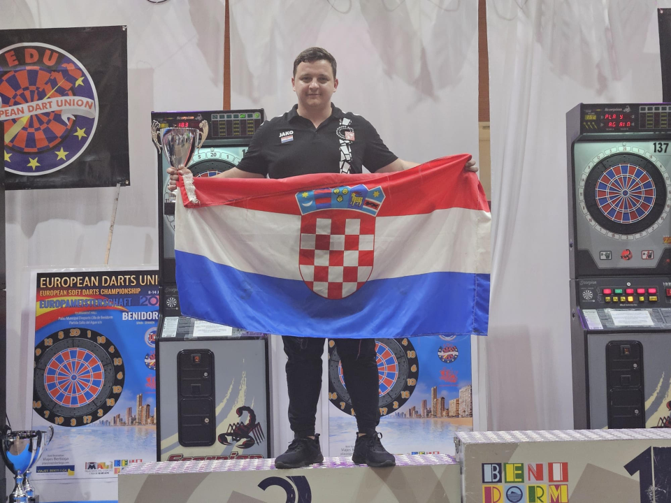 Zapažen nastup hrvatske pikado reprezentacije na EDU Europskom prvenstvu