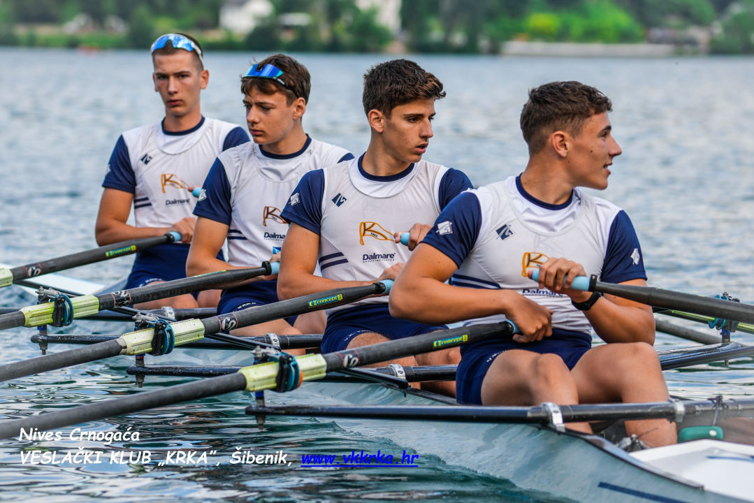 Veslačima Krke pet medalja na poznatoj Bledskoj regati