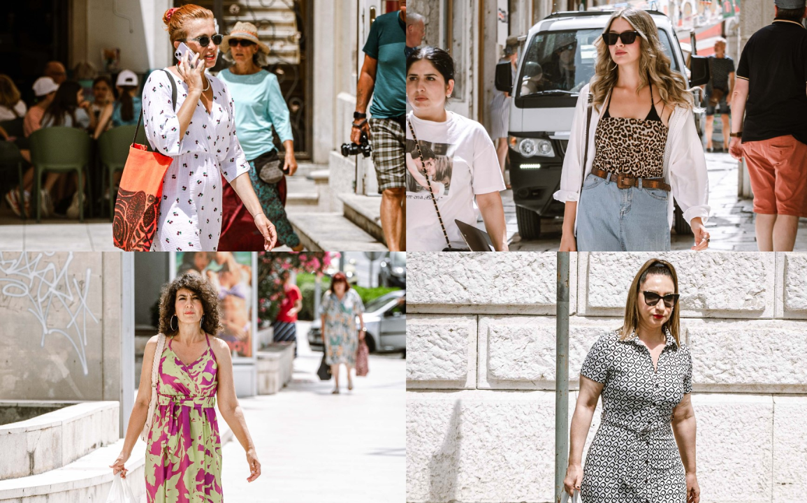 Visoke temperature potakle sređene Šibenčanke da iz ormara izvuku široke komade