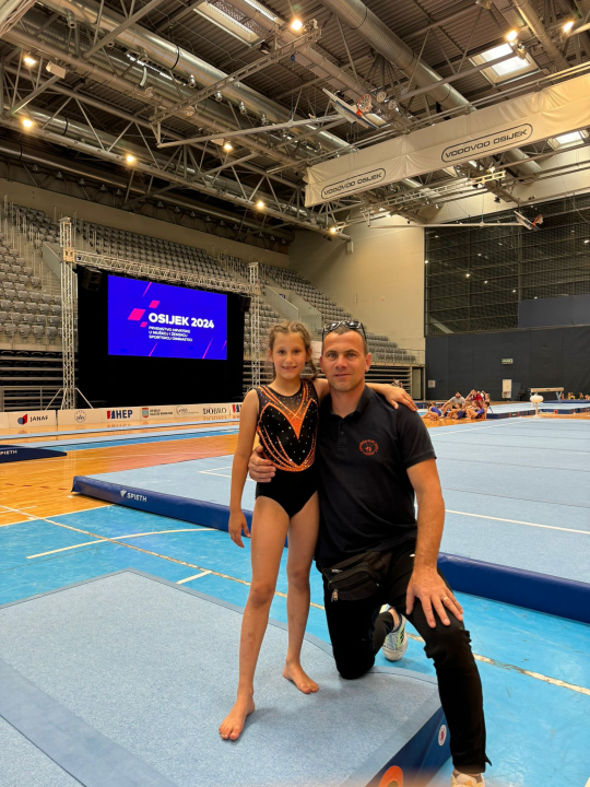 Lucija Vlahov prvakinja Hrvatske u gimnastičkom višeboju, Roko Zorić i mlađe seniorke Dišpeta brončani