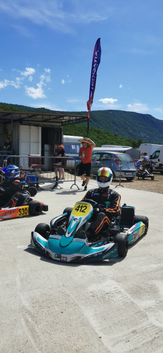 Šibenski kartingaš Franko Škugor drugi u najsnažnijoj Rotax klasi Rotax Max DD2 Master