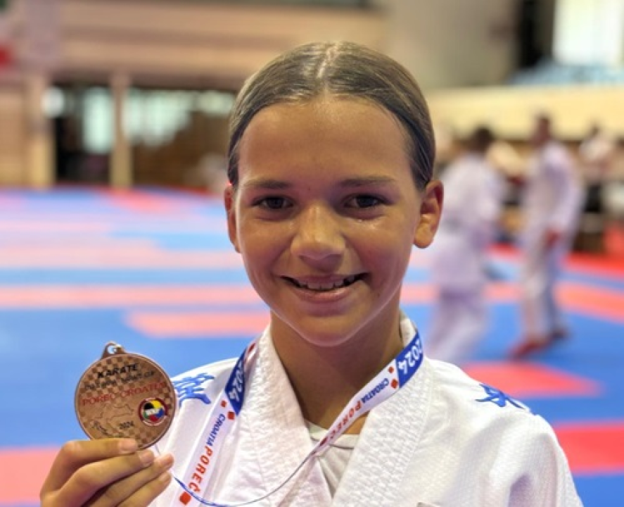 Ana Marjanović iz vodičkog Okita s tri uvjerljive pobjede do bronce na Svjetskom karate kupu