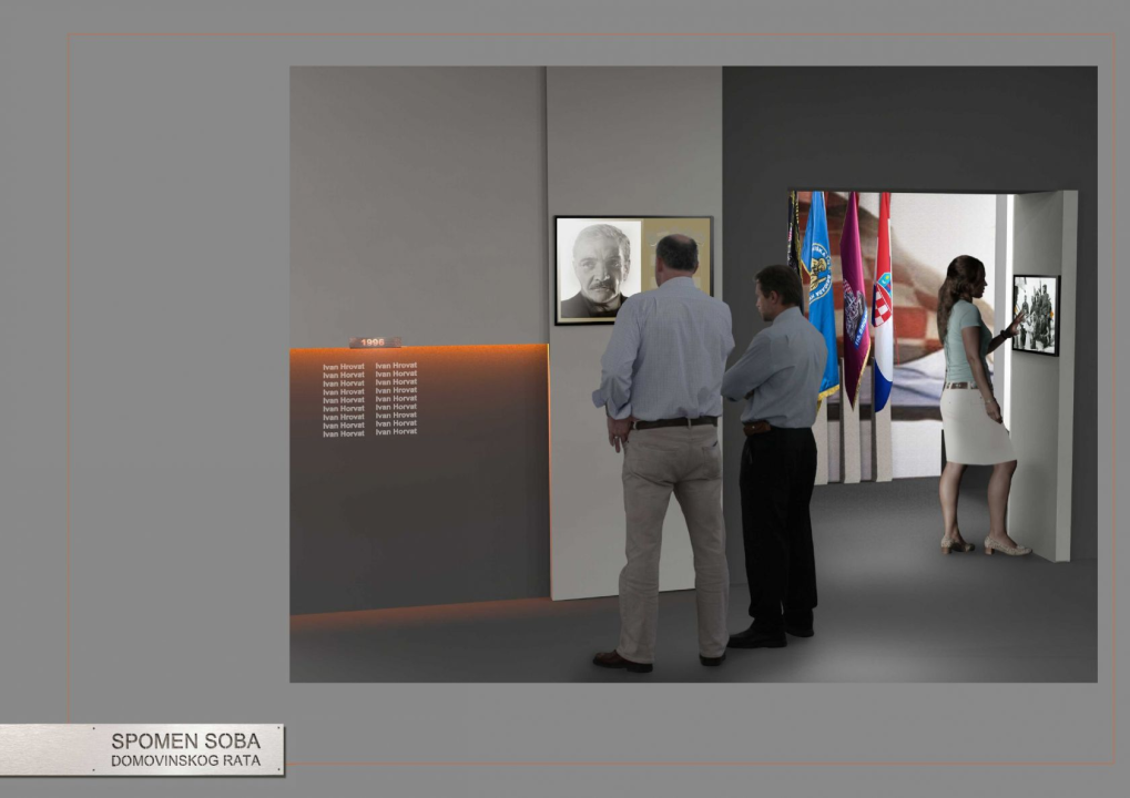 Uređenje Spomen sobe Domovinskog rata na Baldekinu ušlo je u posljednju fazu