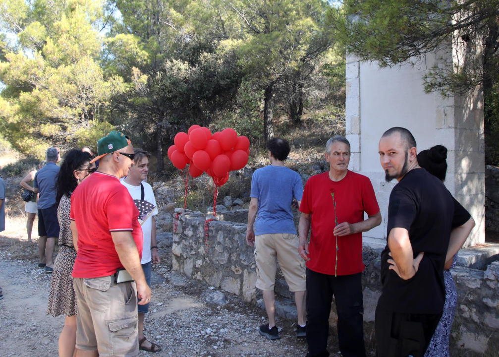 Pušteni baloni sjećanja za prvi partizanski šibenski odred koji je u rat krenuo s Piska