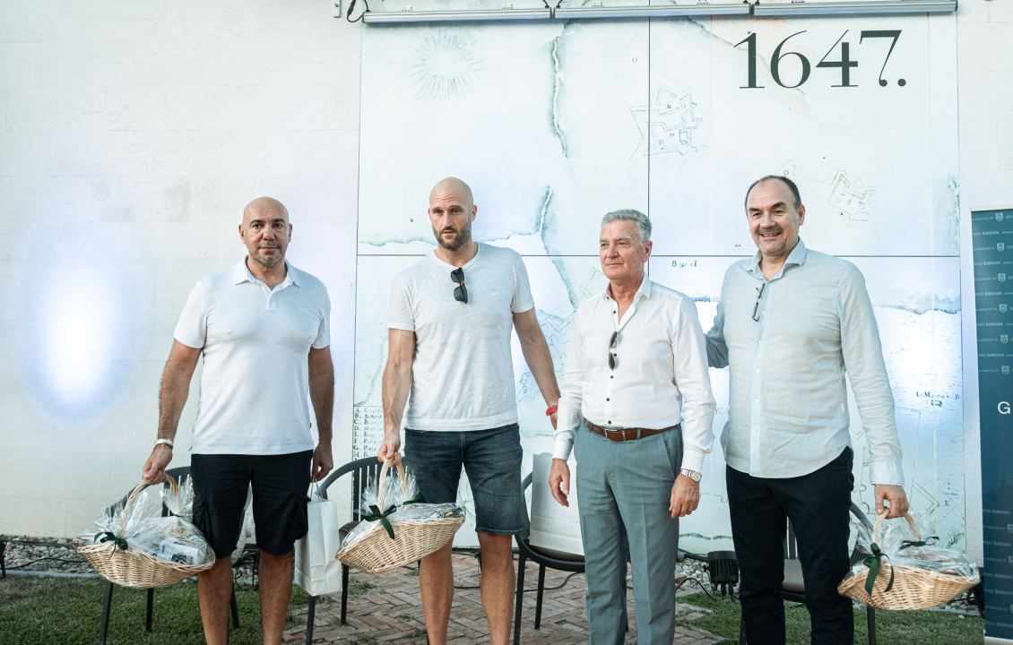 Šibenik na intiman način dočekao Tucka, Marelju i Bukića: 'Idemo po zlato u Los Angelesu'