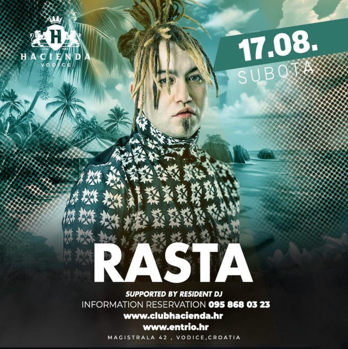 Subotnja euforija uz Rastu u vodičkoj Haciendi 