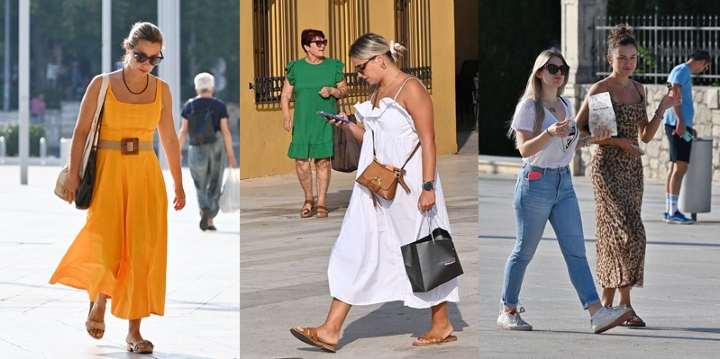 Šarene haljine i trendi komadi zavladali Šibenikom