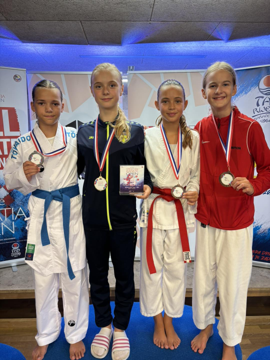 Odličan rezultat Karate kluba Okit iz Vodica na Cro Openu