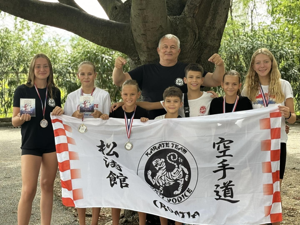 Odličan rezultat Karate kluba Okit iz Vodica na Cro Openu