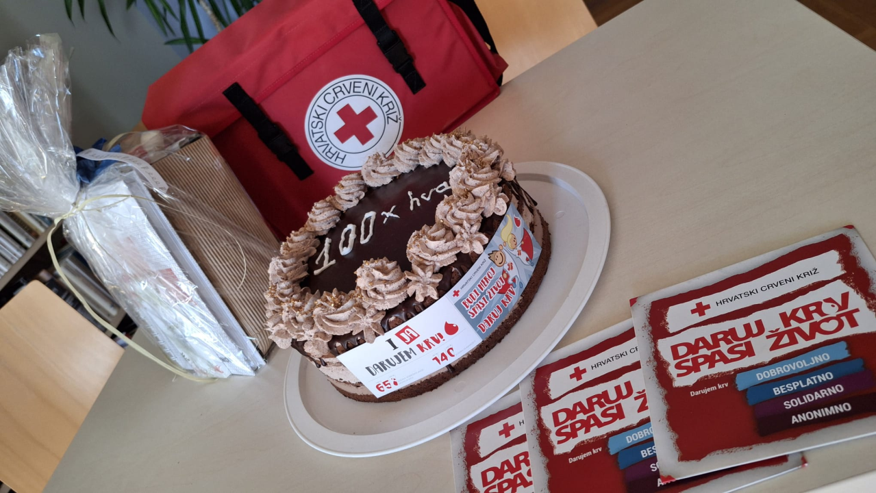 Prvi put s 23 godine: Vodičanin Robert Pašara danas po stoti put darovao krv