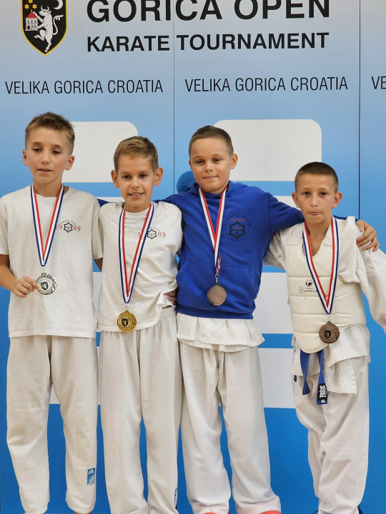 Karatekama vodičkog Okita šest medalja iz Velike Gorice