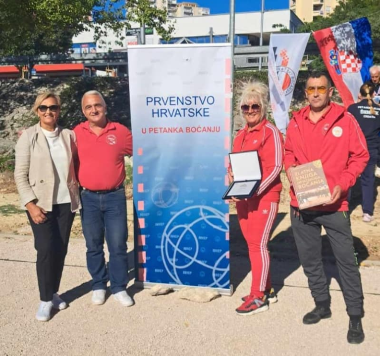 Svestrani sportaši Krešimir Ivančević i Branka Bilandžija pojedinačni prvaci Hrvatske u petanci