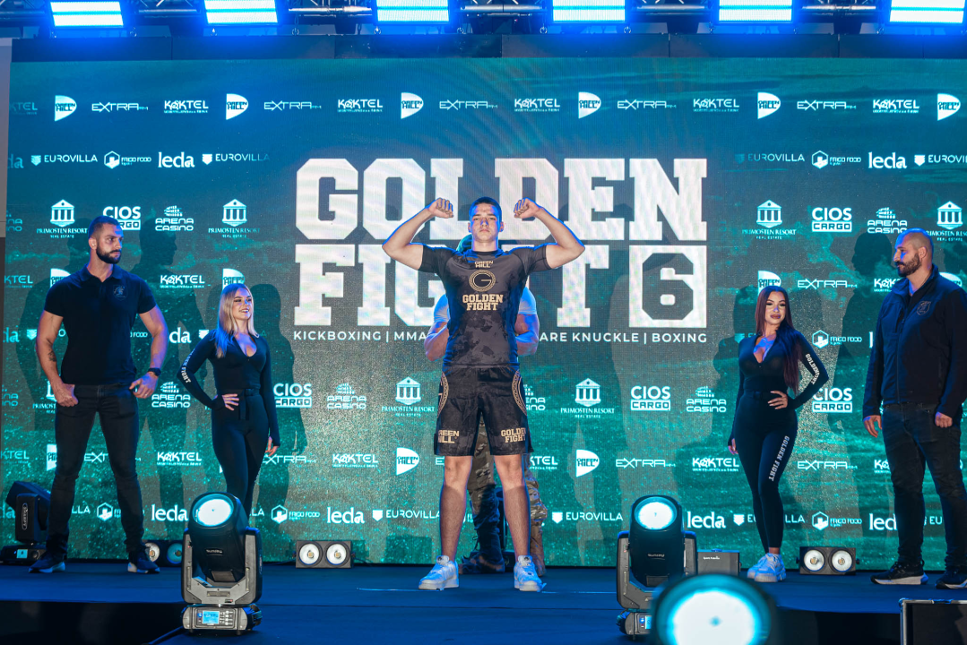 Borilački događaj 'Golden Fight 6' večeras na Baldekinu, sinoć održan uvod