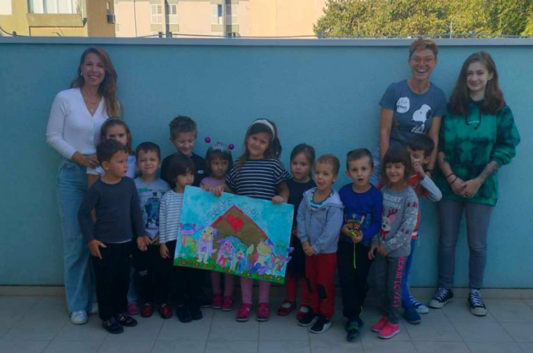 Mališani iz dječjeg vrtića prikupili donacije za Šibenske šape