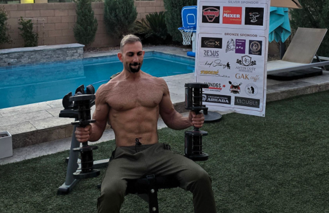 Krešo Ivančević otputovao u Las Vegas: Sprema se za Svjetsko prvenstvo Mr. Universe