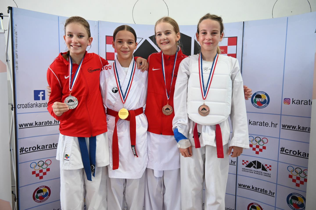 Karate klub Okit Vodice među tri najbolja kluba u zemlji