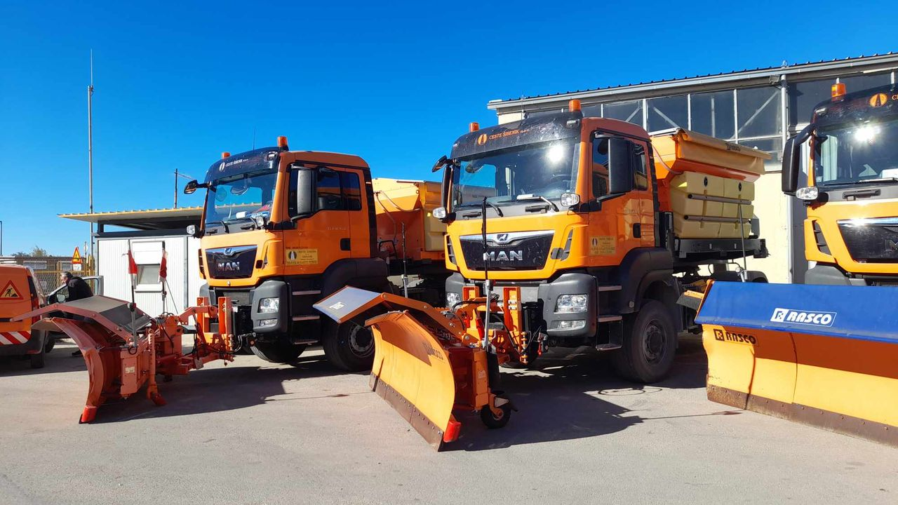 Ceste Šibenik spremne i u pripravnosti za zimske uvjete na prometnicama 