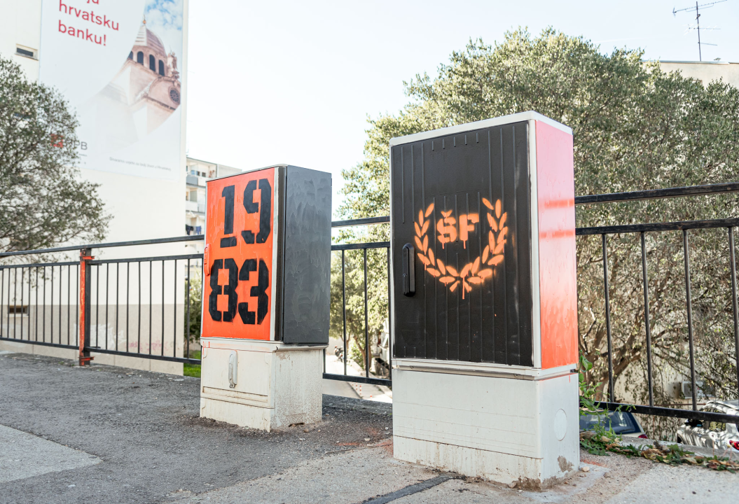 Šibenik diše narančasto: Kvartovi postaju galerije za navijačku umjetnost (2. dio)