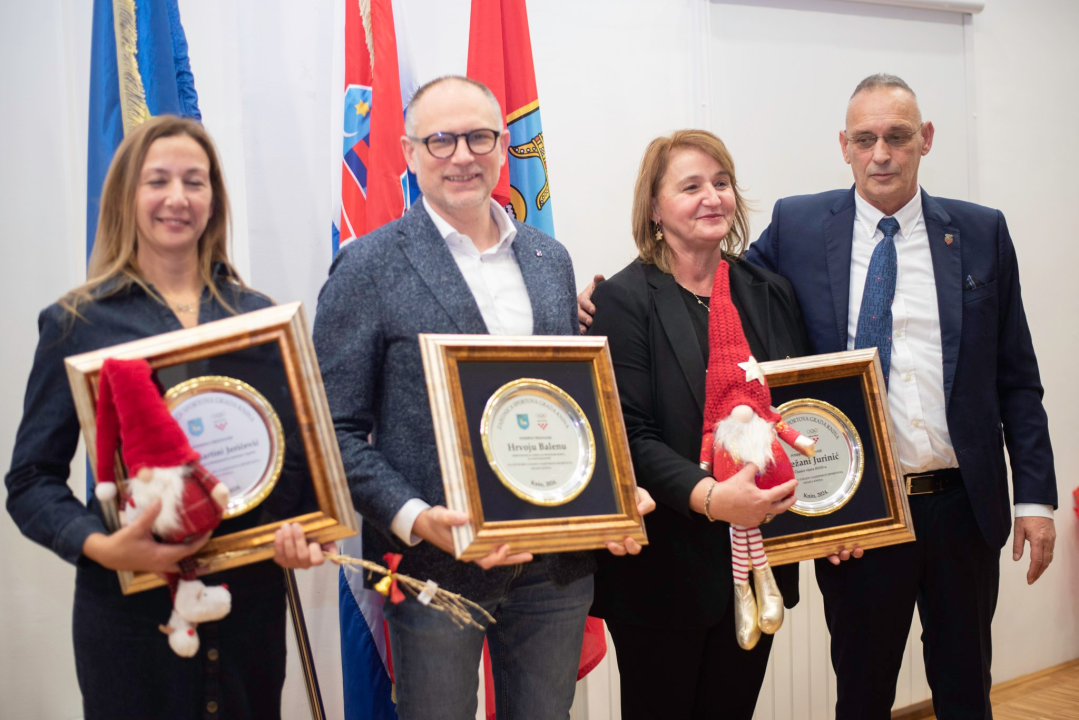 Kninska zajednica sportova dodijelila nagrade nauspješnijim sportašima