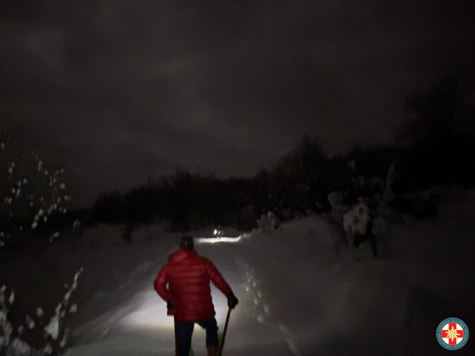 HGSS-ovci iz Knina spasili dvojicu pastira iz dubokog snijega