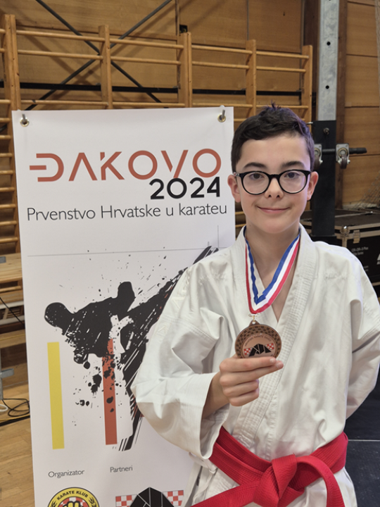 Karate klub Šibenik došao do medalja na Prvenstvu Hrvatske