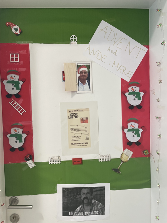 U studentskom domu Palacin nagrađena najljepše uređena vrata