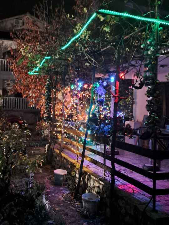 Božićni vrt obitelji Vlahov oduševljava: Blista s 27 tisuća lampica