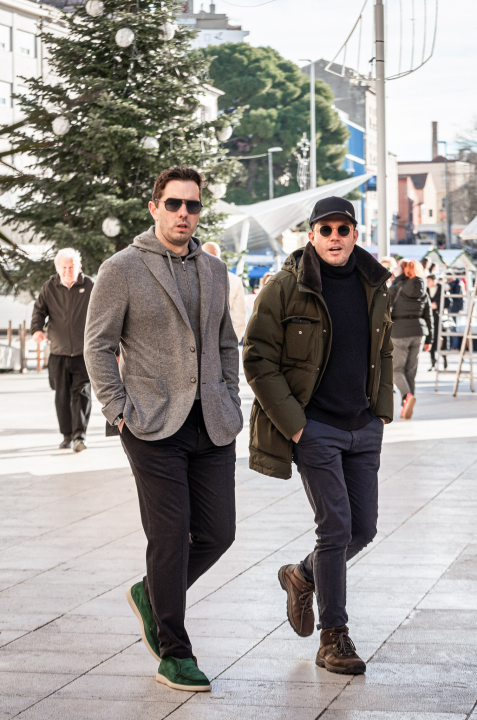 Niti blagdanska bura nije omela Šibenčane da izgledaju besprijekorno!