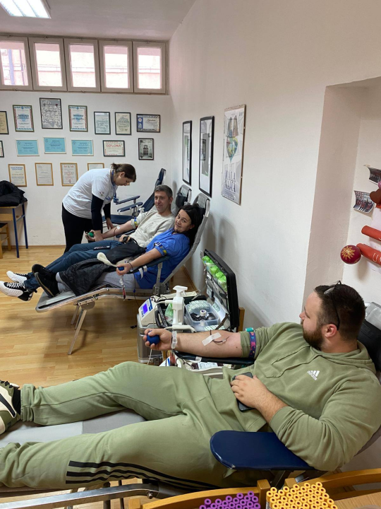 U Kninu prikupljeno 35 doza krvi