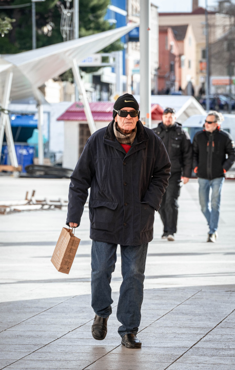 FOTO Đir po gradu, ponedjeljak 13. siječnja