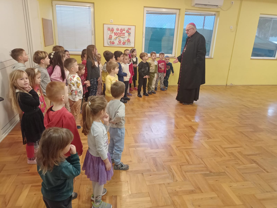 Biskup Tomislav Rogić u pastirskom pohodu župi Ražine