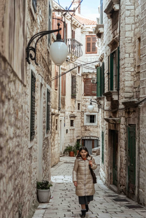 Gorica zimi: U starom šibenskom kvartu 'nema pasa', ali nađe se poneka mačka