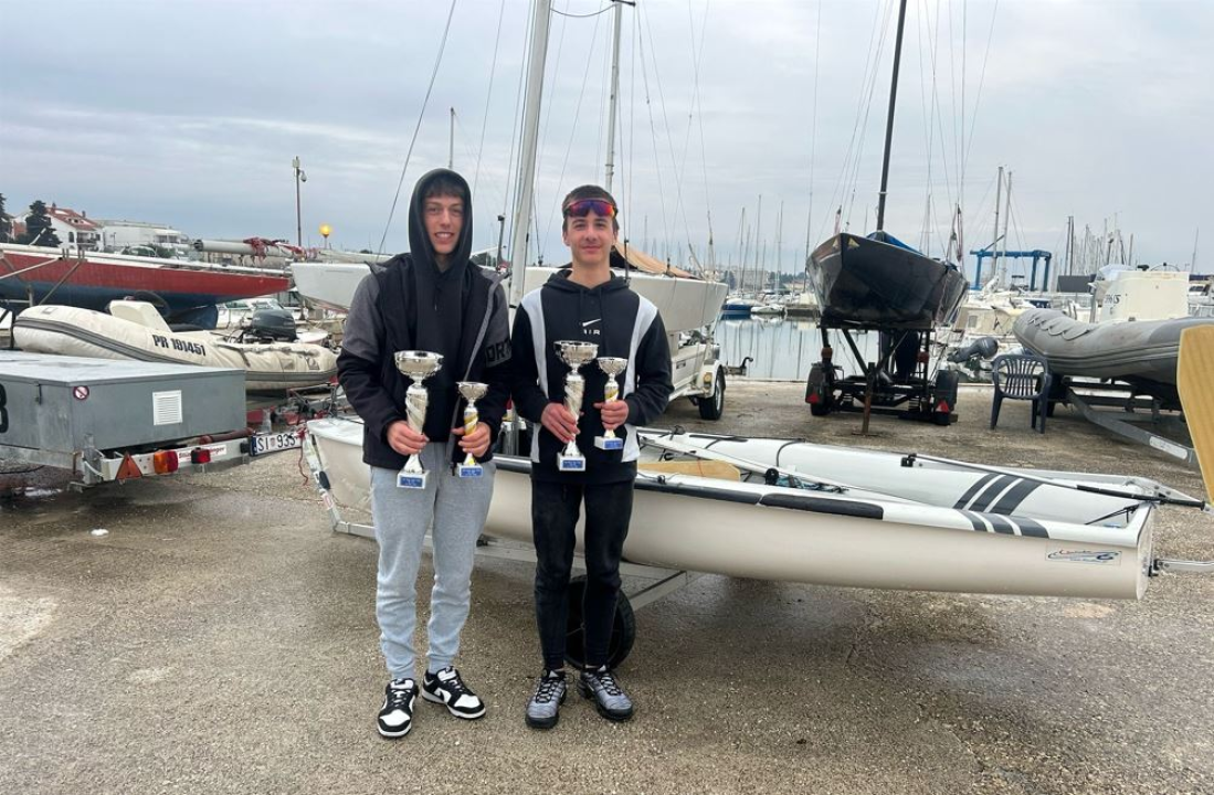 Marul Vlahov i Roko Uroda dominirali na regati u Zadru
